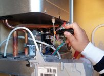 Supapa de siguranță a boilerului electric